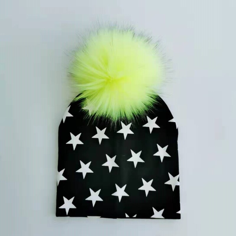 pălărie pentru copii din bumbac, pălării pentru copii mici, elemente de recuzită pentru nou-născuți, pălărie de modă pentru bebeluși, șapcă pentru fete cu pompon pentru bebeluși.