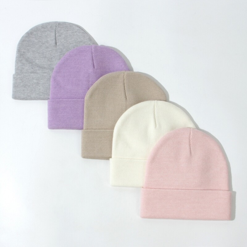 Új kötött baba sapka+kesztyű szett Őszi téli meleg baba sapka 1-5 éves korig fiúknak lányoknak kültéri motorháztetős kézvédő kesztyűk