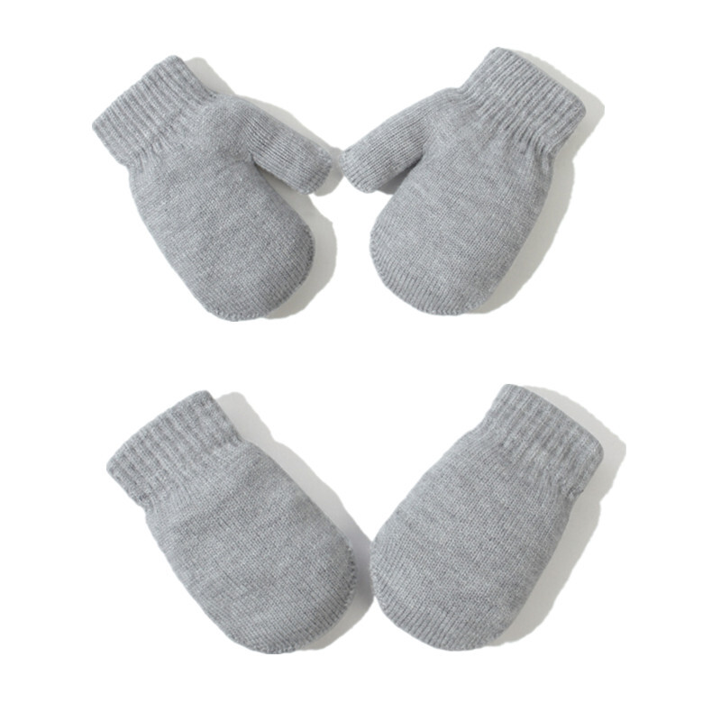 Új kötött baba sapka+kesztyű szett Őszi téli meleg baba sapka 1-5 éves korig fiúknak lányoknak kültéri motorháztetős kézvédő kesztyűk