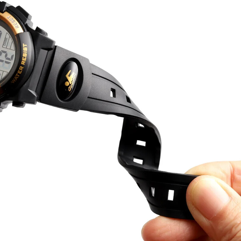 Skmei LED svjetlosni zaslon Digitalni dječji satovi za dječake Satovi za djevojčice Budilica 5 bara Vodootporni dječji ručni satovi 1266