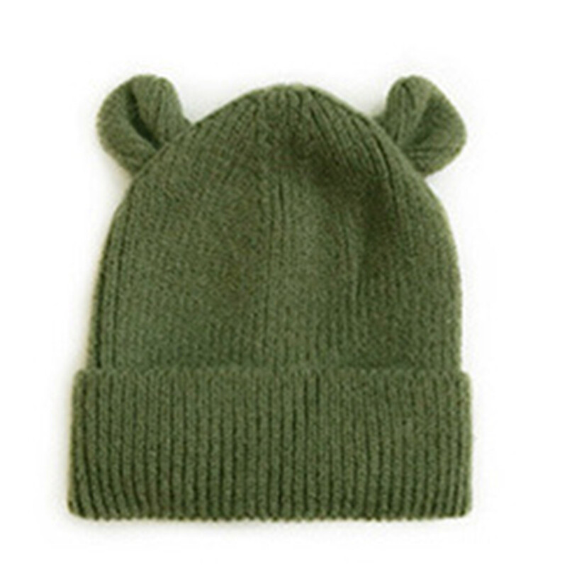 Pălărie pentru bebeluși, fetițe, băieți, șepci moale, calde, tricotate, pentru copii, iarnă, rezistente la vânt, în aer liber, culoare uni, dulci, turban, pălării, vreme rece