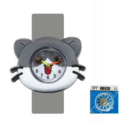 Ceas cu pisică de desene animate pentru copii, băieți, fete, grădiniță, premiu, cadou, jucărie, pentru copii, electronice digitale, ceasuri, brățară, ceas