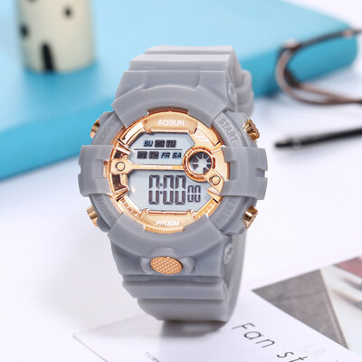 UTHAI CE39 Детски спортен часовник Електронен ръчен часовник за момчета Момичета Деца Студенти LED Тийнейджъри