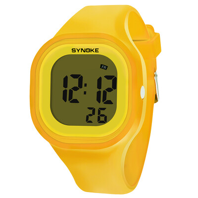 Ceasuri pentru copii peste 12 ani, marca SYNOKE, ceas digital, impermeabil pentru studenți, băieți, sport, ceas de mână pentru fete și copii