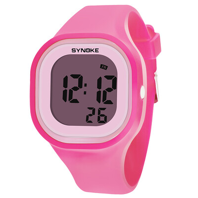 Ceasuri pentru copii peste 12 ani, marca SYNOKE, ceas digital, impermeabil pentru studenți, băieți, sport, ceas de mână pentru fete și copii