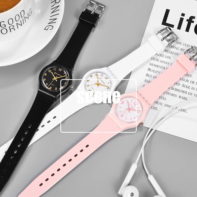 Gyerekóra Vízálló kvarc karórák Gyermek fiú óra lányoknak Fiú Divat Édes aranyos digitális órák UTHAI CE07