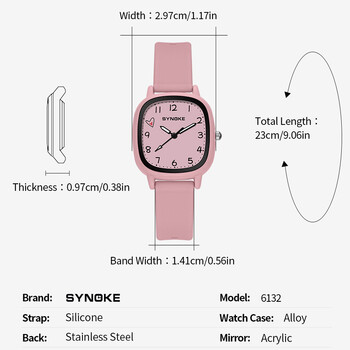 Παιδικό ρολόι SYNOKE 29mm Μικρό μέγεθος 3ATM Water Resistance Δώρο για κορίτσια και αγόρια