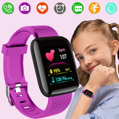 Kids Smart Watch Vízálló Fitness Sport LED Digitális Elektronikai órák Gyerekeknek Fiúknak Lányoknak Diákoknak Fitness Tracker óra