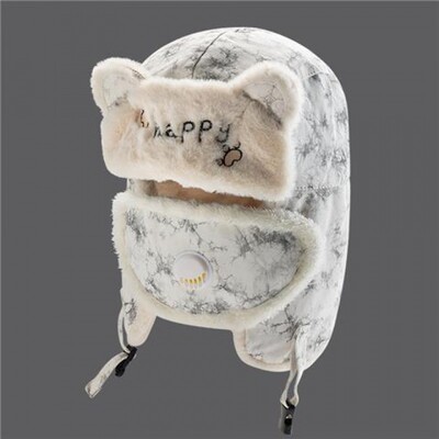 Elektromos biciklizés közben viselt sapka női meleg fülhallgatáshoz, őszi Lei Feng téli kerékpározás szélálló sapka és hideg