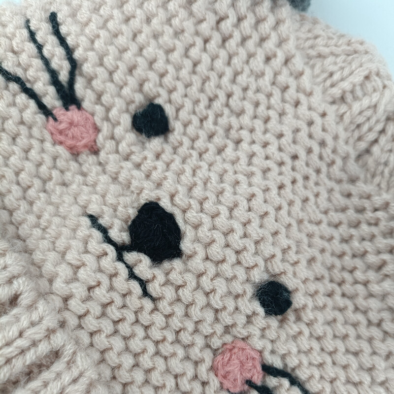 Seturi de pălării și mănuși tricotate cu desene animate de iarnă 2023 pentru fetițe copii copii