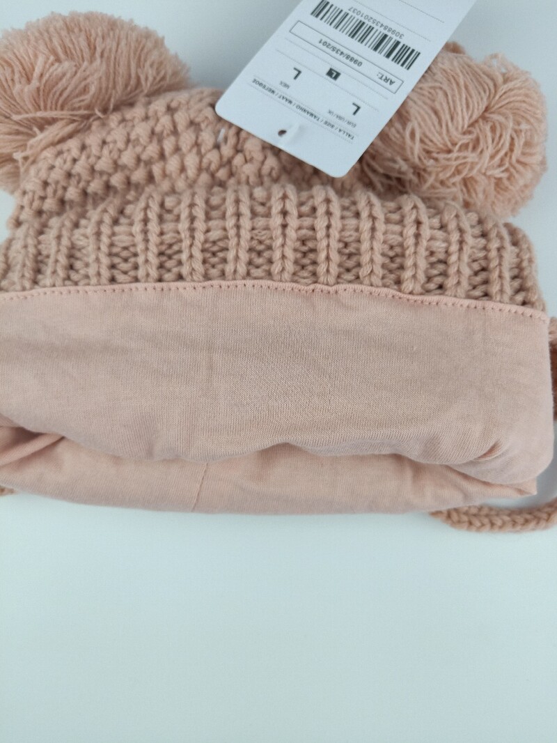 2024 kislány és kisfiú gyerek gyerek tavaszi ősz tél tömör kötött sapka és kötött végtelenített sál