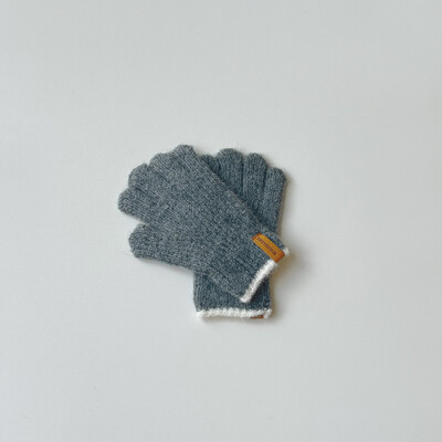 1-4Y Cartoon Bear Baby labakindad Talve soojad Lapsed Beebid Tüdrukud Kindad Kootud Lapsed Väikelapsed Paksud Lapse fliis Multifilmi labakindad