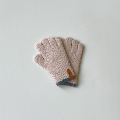 1-4Y Cartoon Bear Baby labakindad Talve soojad Lapsed Beebid Tüdrukud Kindad Kootud Lapsed Väikelapsed Paksud Lapse fliis Multifilmi labakindad