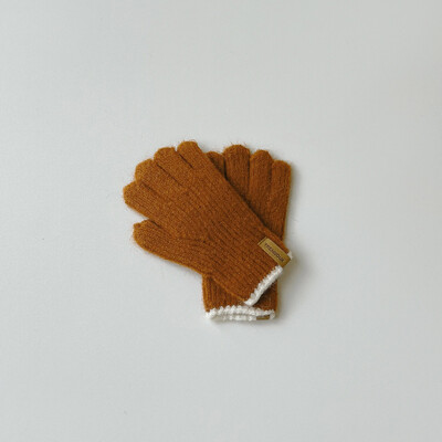 1-4Y Cartoon Bear Baby labakindad Talve soojad Lapsed Beebid Tüdrukud Kindad Kootud Lapsed Väikelapsed Paksud Lapse fliis Multifilmi labakindad