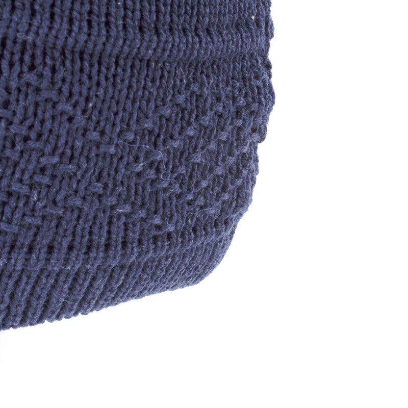 Connectyle totyogó csecsemő baba fiú lány lány gyerekek téli koponya sapka egyszínű, meleg, kötött fülvédő sapka nagy pom-pommal