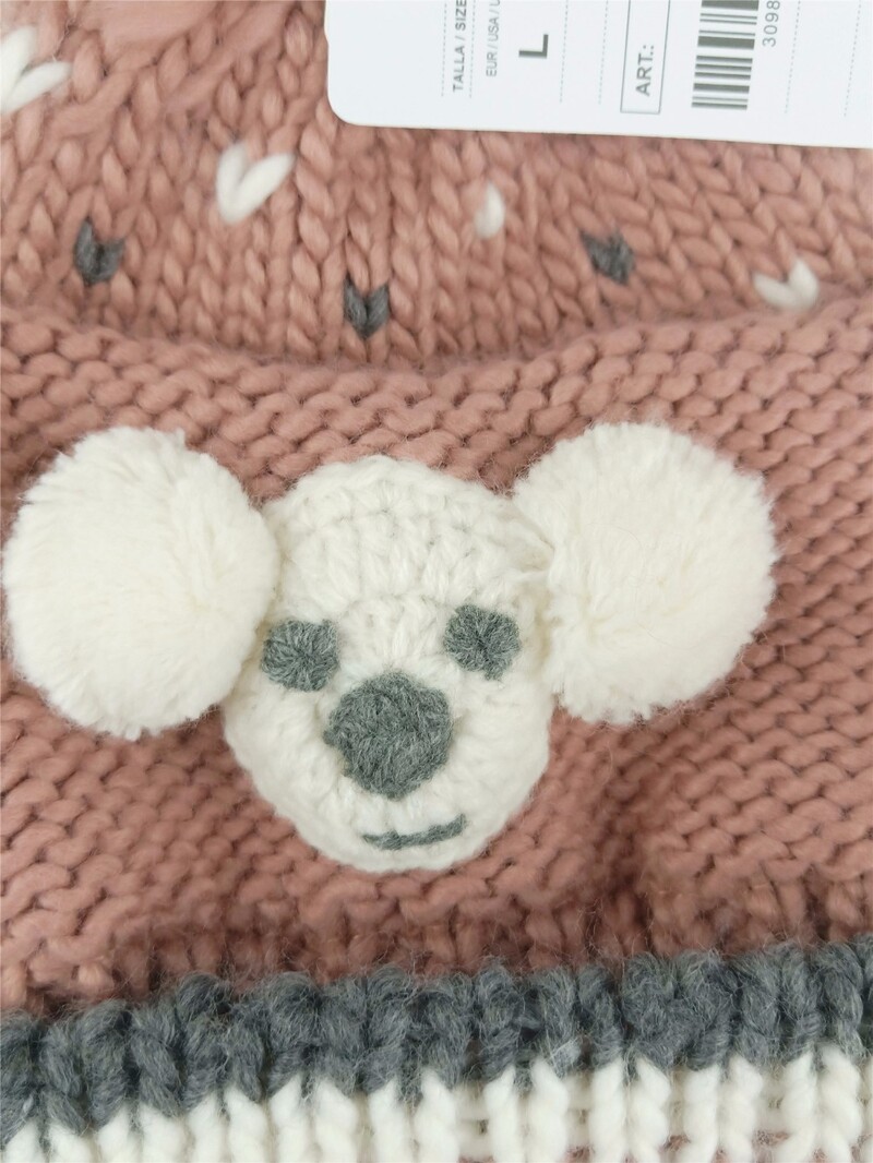 tavasz ősz tél rajzfilm mosolygó arc kedves kislány gyerek gyerek 3 hónapostól 24 hónapos korig kézzel készített kötött sapka sapka sapka