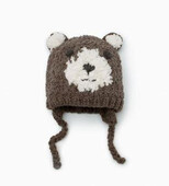 2023, iarnă, primăvară, caldă, ursuleț, desene animate pentru bebeluși, băieți, fete, copii, tricotate, pălării cu căptușeală din bumbac