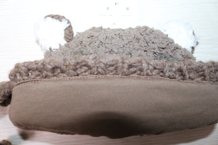 2023, iarnă, primăvară, caldă, ursuleț, desene animate pentru bebeluși, băieți, fete, copii, tricotate, pălării cu căptușeală din bumbac