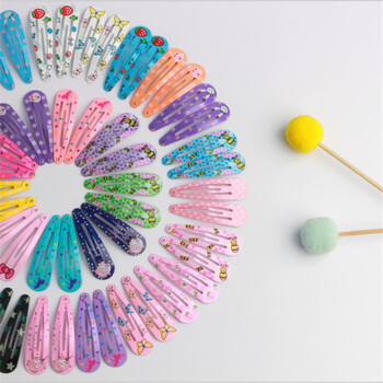 20 τεμάχια/Παρτίδα Αξεσουάρ για τα μαλλιά Candy Color Dripping Hair Clip Princess Barrette Κορεατικά κουρέματα καρτούν φουρκέτες κεφαλής για κορίτσια