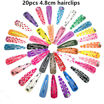 20 buc/lot Accesorii pentru păr de culoarea bomboanelor care picură clema de păr prințesă barotă coreeană cleme de păr desene animate agrafe de păr pentru fete