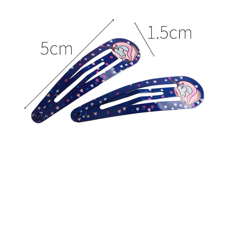 20 buc/lot Accesorii pentru păr de culoarea bomboanelor care picură clema de păr prințesă barotă coreeană cleme de păr desene animate agrafe de păr pentru fete
