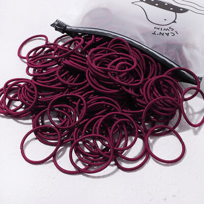 30/50/100 ks dievčenské cukríkové vlasové pásky, vlasové doplnky, 3,8 cm elastická gumička do vlasov, detský držiak do copu