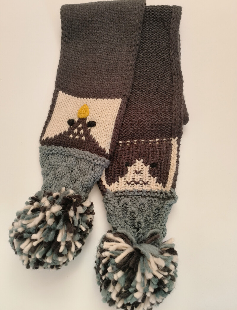 2024 új tavaszi ősz téli rajzfilm stílusú kötött sapka sapkák és sál készletek gyerekeknek fiúknak és lányoknak gyerek