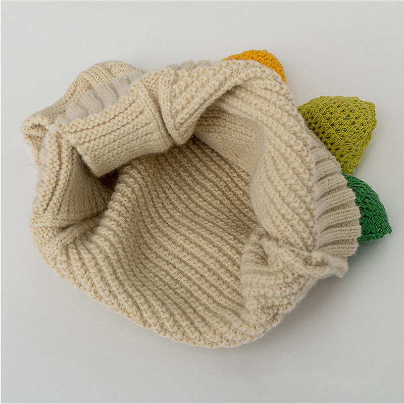 MILANCEL új téli gyerek dinoszaurusz kötött sapka gyerekeknek aranyos sapka sállal fiúknak meleg sapka