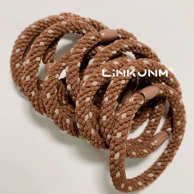 Coreeană 10 bucăți la modă pentru femei, scrunchies de păr pentru fete, benzi elastice pentru păr, gumă de păr/cravată/coadă de cal, accesorii pentru suport de păr