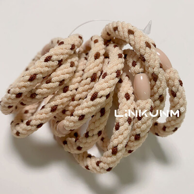 Coreeană 10 bucăți la modă pentru femei, scrunchies de păr pentru fete, benzi elastice pentru păr, gumă de păr/cravată/coadă de cal, accesorii pentru suport de păr