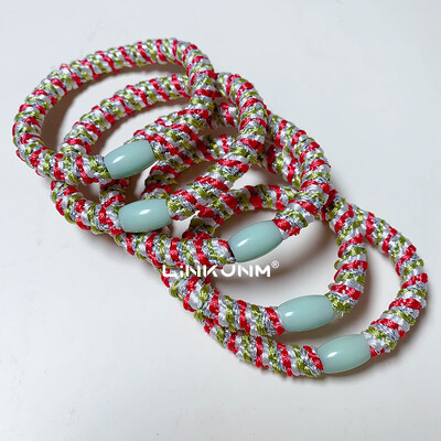 5dbTrendi Női Hajcsiszolók Lányok Rugalmas Hajgumik Gumiszalagok Gyerekek Lófarok Hajtartók Születésnapi parti Ajándék Kiegészítők