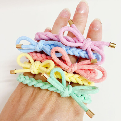 5 DB Női hajcsipesz lányoknak rugalmas hajgumi gumiszalag gyerekeknek hajgumi/nyakkendő/lófarok hajtartó Scrunchy kiegészítők