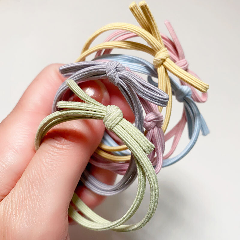 12 bucăți scrunchies pentru păr pentru fete benzi elastice pentru păr pentru coadă de cal Suporturi pentru păr Bentite pentru cravată de gumă Accesorii cadou