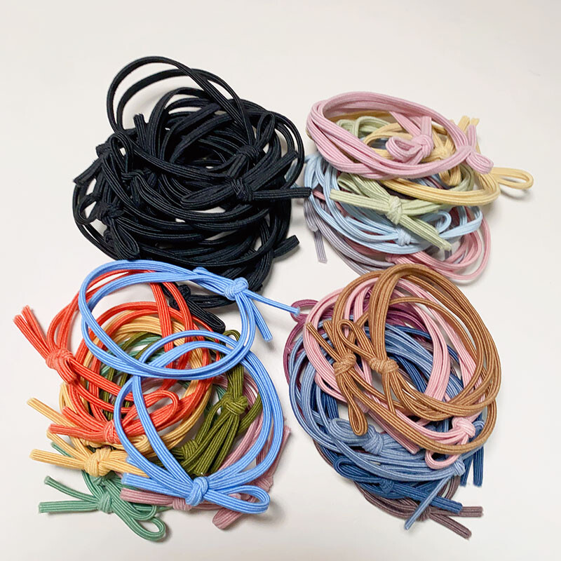 12 bucăți scrunchies pentru păr pentru fete benzi elastice pentru păr pentru coadă de cal Suporturi pentru păr Bentite pentru cravată de gumă Accesorii cadou