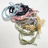 12 vnt. Moteriškos apyrankės plaukų kaklaraiščiai, mergaičių elastinės plaukų juostelės, vaikiškos dantenos/arklio uodegos laikiklis, gimtadienio dovanų priedai