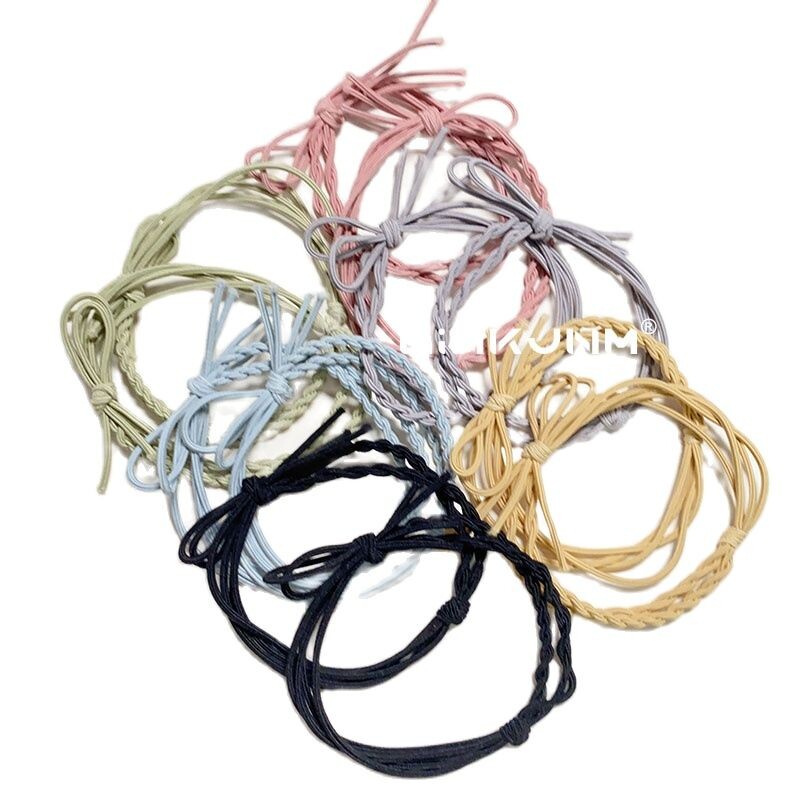 12 vnt. Moteriškos apyrankės plaukų kaklaraiščiai, mergaičių elastinės plaukų juostelės, vaikiškos dantenos/arklio uodegos laikiklis, gimtadienio dovanų priedai