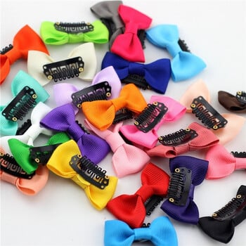 10/20 τμχ Candy Color Baby Mini Small Bow Hair Clips Ασφαλείς καρφίτσες μαλλιών Barrettes για παιδιά Κορίτσια Παιδικά αξεσουάρ μαλλιών Χονδρική