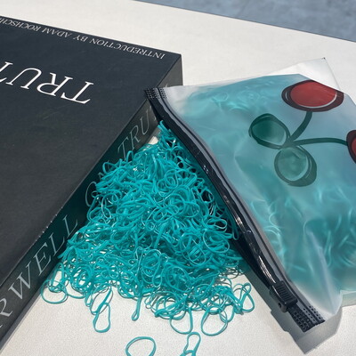 2000db/tétel Kis eldobható átlátszó hajkötők kislányoknak Rugalmas gumiszalagok karkötőhöz Baba Mini haj kötél fejpánt