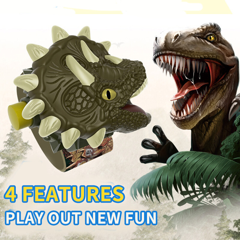 Ceasuri pentru copii Dinozaur 24 modele de proiecție Jucării pentru băiat Ceas de desene animate cu proiecție T-rex Ceas pentru copii Cadou de Crăciun