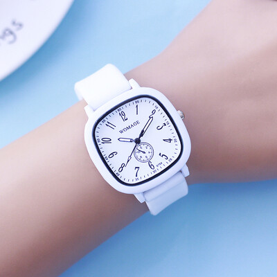 2024 copii băieți fete ceasuri de cuarț din silicon moale 6-18 ani tânăr femeie studenți sport simplu timp de studiu cadouri ceasuri