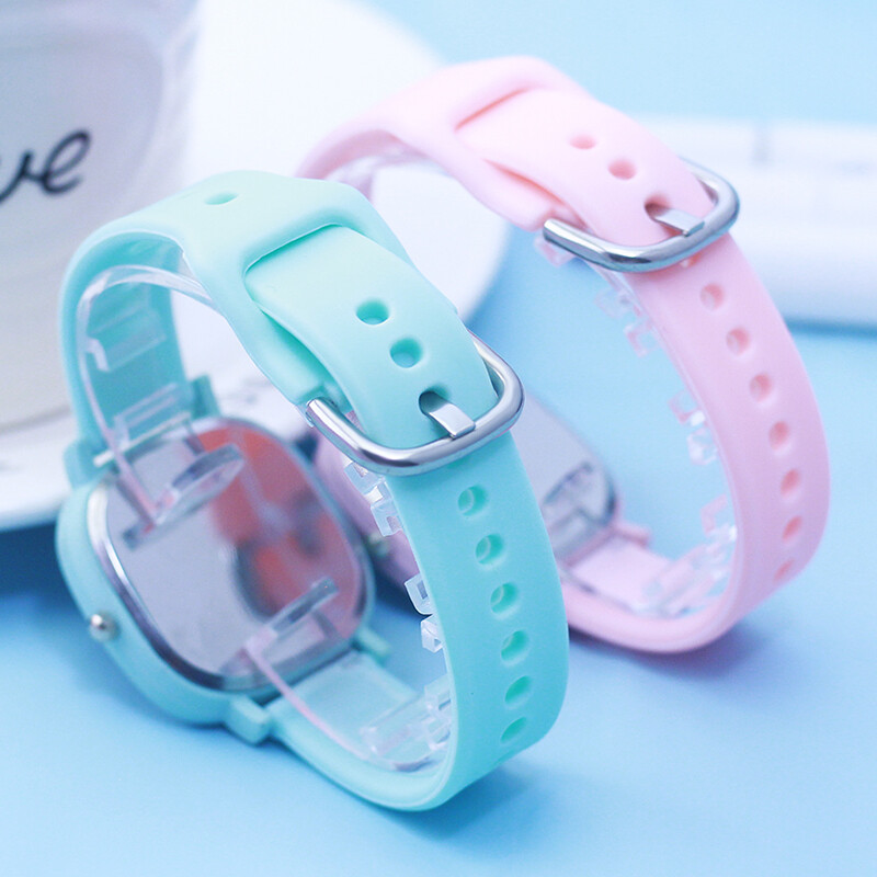 2024 copii băieți fete ceasuri de cuarț din silicon moale 6-18 ani tânăr femeie studenți sport simplu timp de studiu cadouri ceasuri