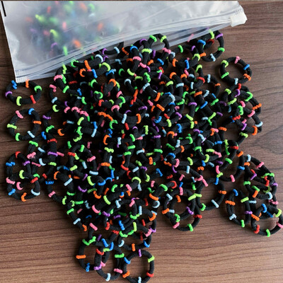 50/100kom gumica za kosu za djecu Šarene najlonske gumice Gumica za kosu Gumica za djecu Dječja elastična gumica za kosu Dodaci za kosu za djevojčice
