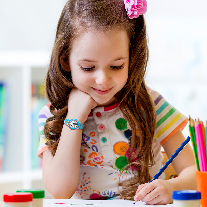 LANCARDO Rainbow szilikon zselés óra sport digitális számlap analóg kvarc tini fiú lány lány diák iskolai érettségi ajándék