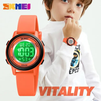 SKMEI Waterproof Alarm Παιδικά Ρολόγια montre enfant Αγόρια Κοριτσίστικα Αθλητικά Παιδικά Ρολόγια Πολύχρωμα Led Παιδικά Ψηφιακά Ρολόγια χειρός 1721