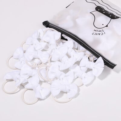 5/10/20Pcs/lot Grosgrain vrpca Mašne za kosu s kikicama Elastične vezice za kosu Držači gumica za kosu Dodaci za kosu za djevojčice, dojenčad