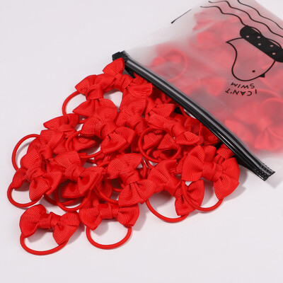 5/10/20Pcs/lot Grosgrain vrpca Mašne za kosu s kikicama Elastične vezice za kosu Držači gumica za kosu Dodaci za kosu za djevojčice, dojenčad