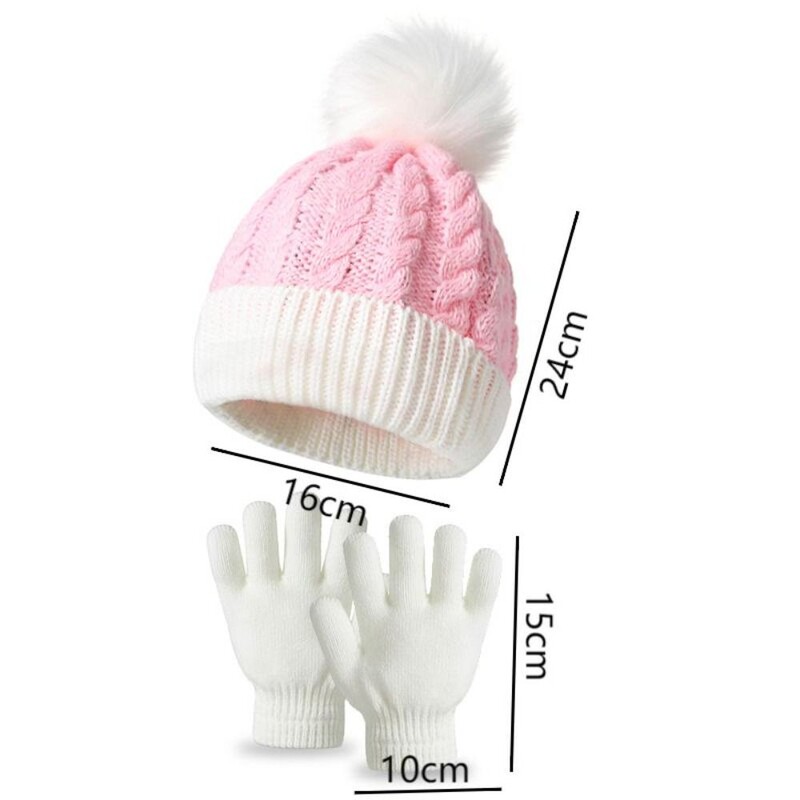 Gyerek kötött sapka sál készletek fiúknak lányoknak gyapjú horgolt motorháztető téli fülvédő, meleg 1-5 éves korig, gyerekcipők, sálak