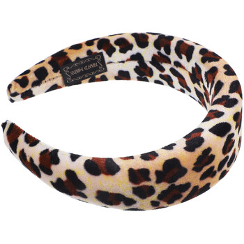 Leopard Sponge Headband Band Αξεσουάρ για Γυναικείες Κεφαλοδέτες για κορίτσια Διακόσμηση Σγουρά Μαλλιά Ενηλίκων