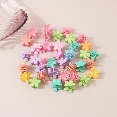 Módne 2,5 cm svetlé tváre pre ženy, malé labky, sponky do vlasov, mini farebné sponky do vlasov, dievčenské ofiny, pazúry do vlasov pre deti