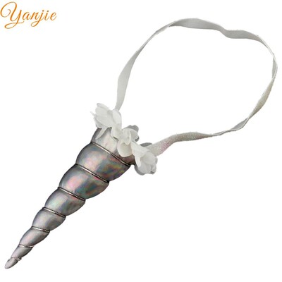 Noua sosire Curcubeu Bentita 2024 Metallic Cosplay Festival Fata Corn Cal pentru petrecere de aniversare Accesorii de păr pentru copii Crăciun